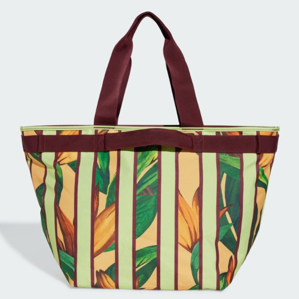 NWT FARM Rio Tote Bag Adidas Collaboration Tropical Print Travel Tote Purse